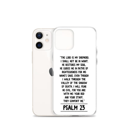 The Lord is my Shepherd Psalm 23 iPhone Hülle