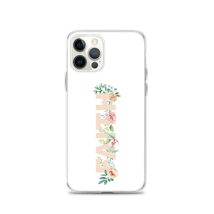 Faith Floral Design - christliche iPhone Handyhülle