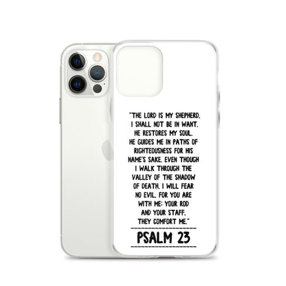 The Lord is my Shepherd Psalm 23 iPhone Hülle