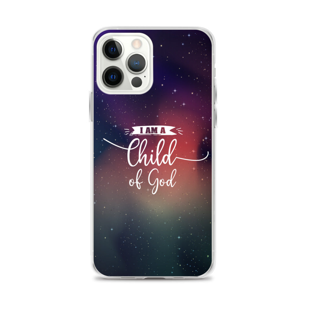 I am a Child of God Universe Design - christliche iPhone Handyhülle