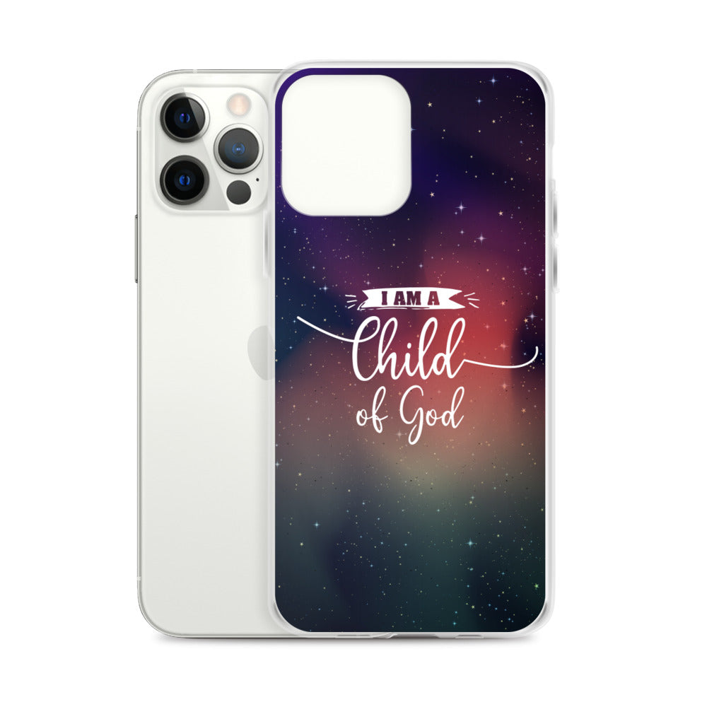 I am a Child of God Universe Design - christliche iPhone Handyhülle