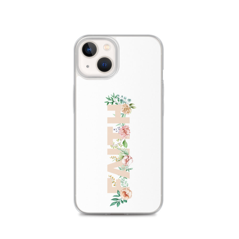 Faith Floral Design - christliche iPhone Handyhülle