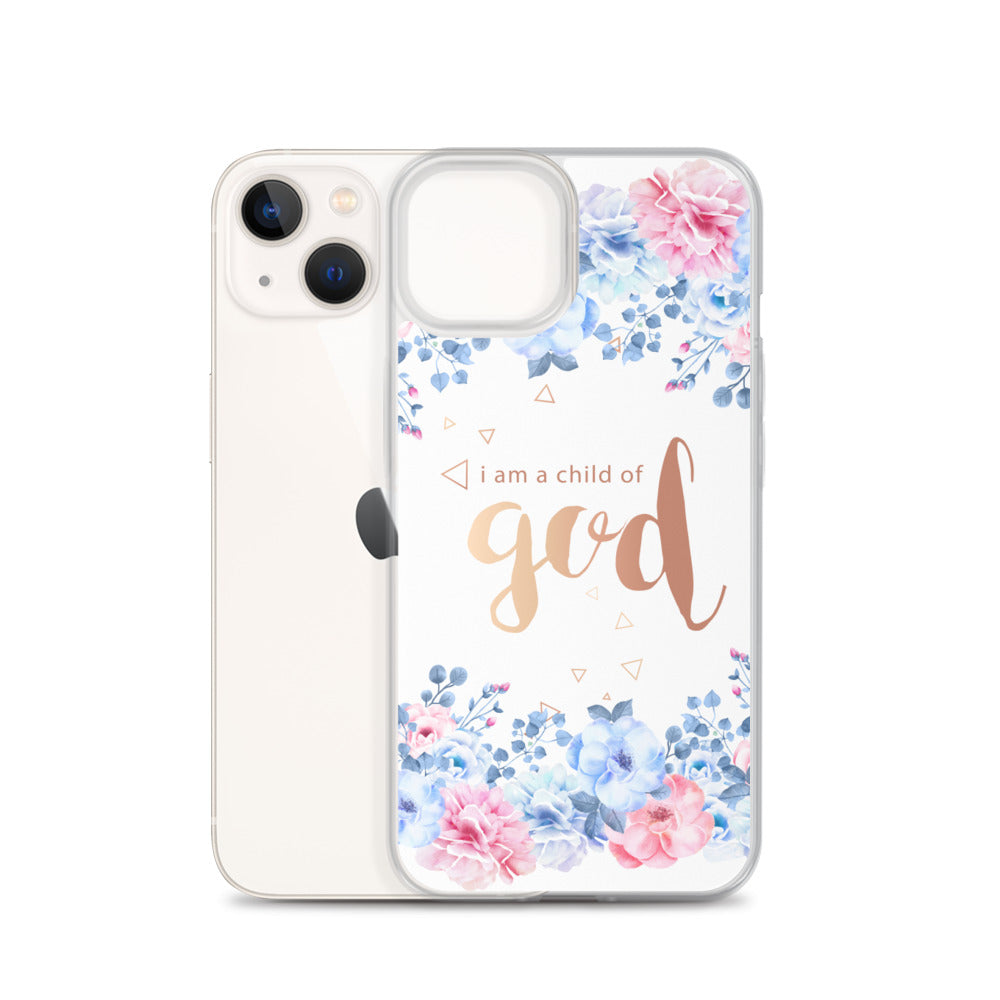 I am a child of god - christliche iPhone Handyhülle