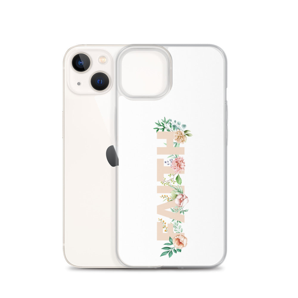 Faith Floral Design - christliche iPhone Handyhülle