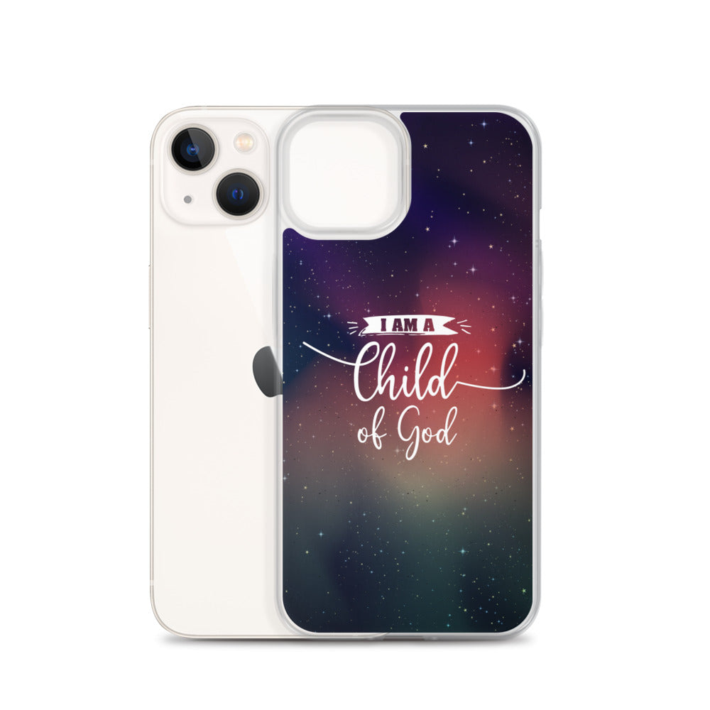 I am a Child of God Universe Design - christliche iPhone Handyhülle