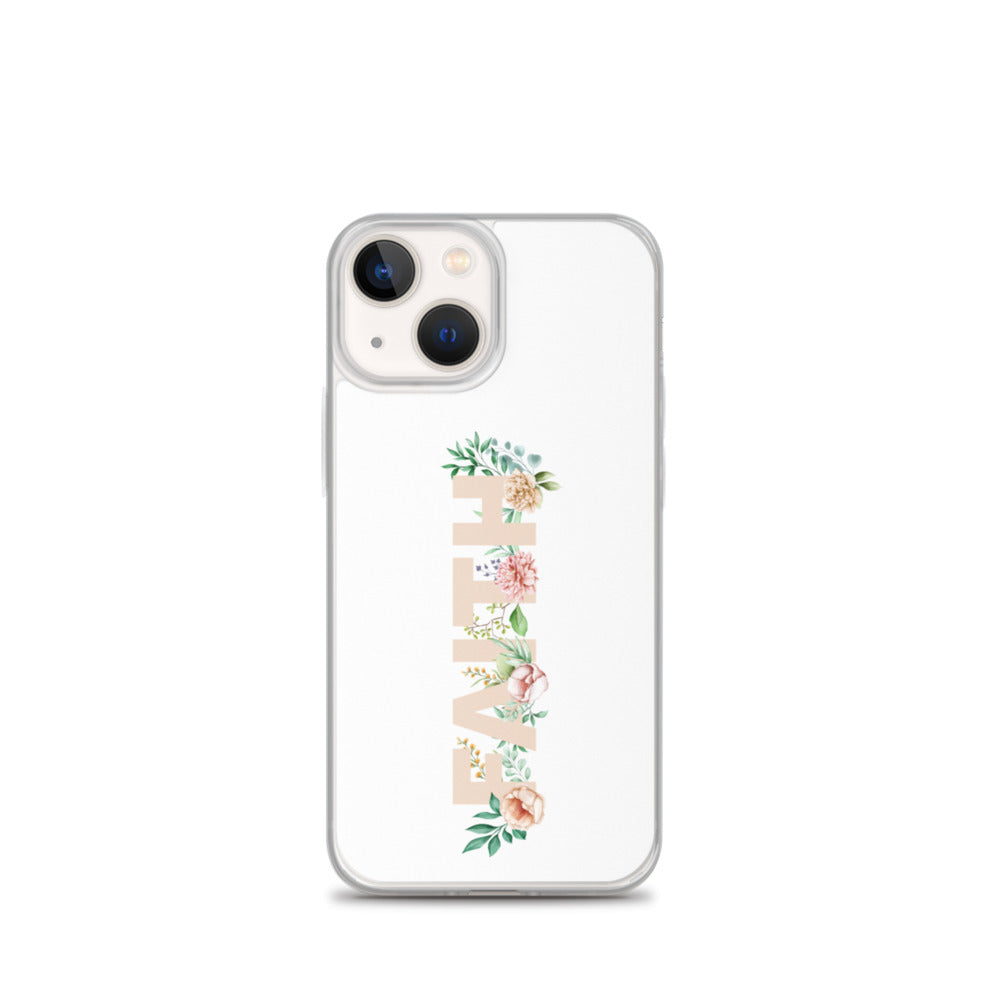 Faith Floral Design - christliche iPhone Handyhülle
