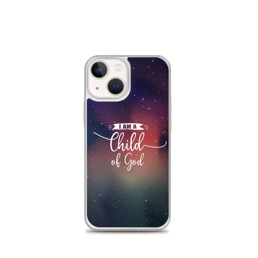 I am a Child of God Universe Design - christliche iPhone Handyhülle