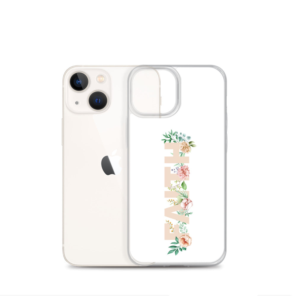 Faith Floral Design - christliche iPhone Handyhülle