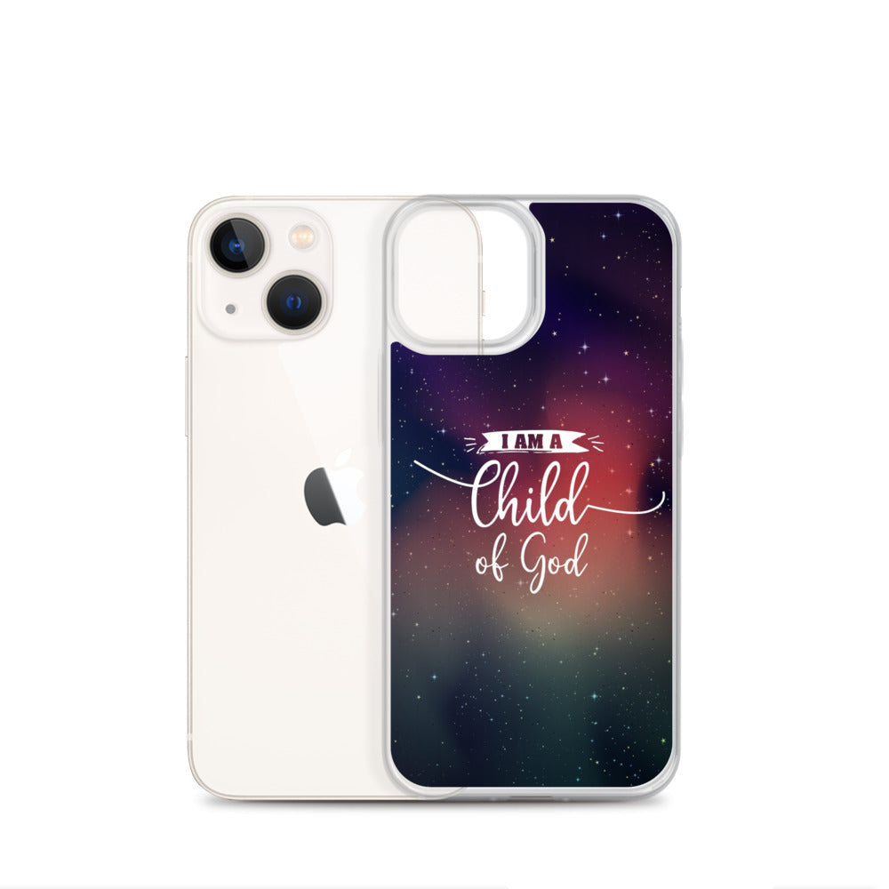 I am a Child of God Universe Design - christliche iPhone Handyhülle