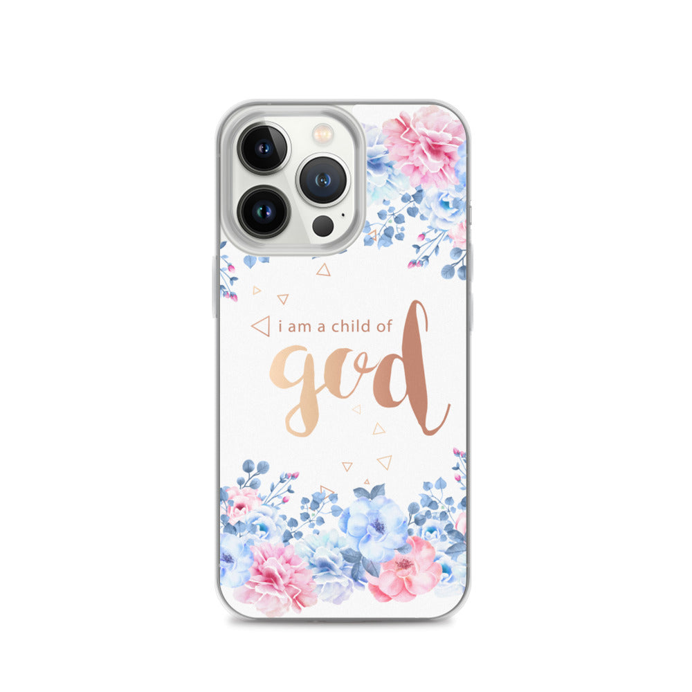 I am a child of god - christliche iPhone Handyhülle