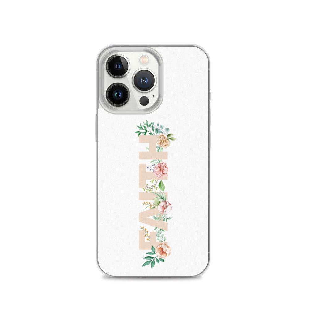 Faith Floral Design - christliche iPhone Handyhülle