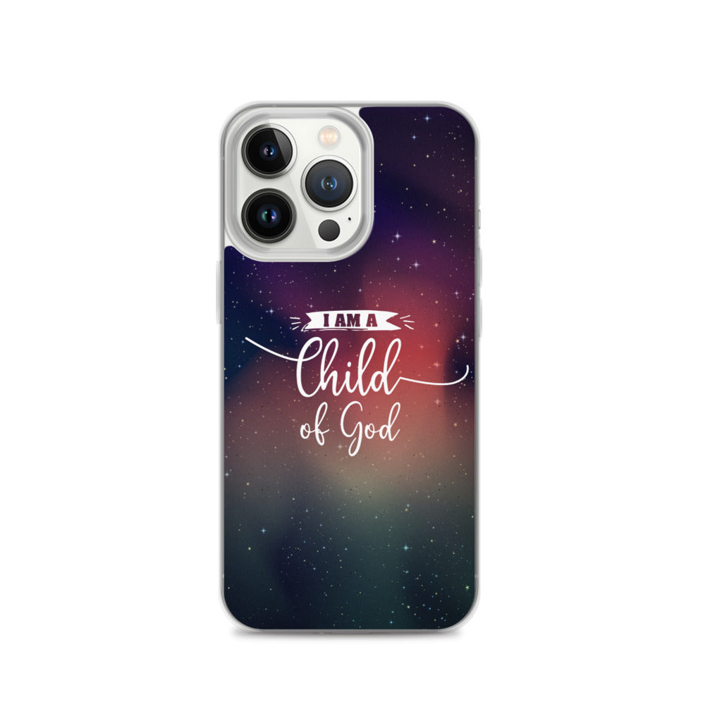 I am a Child of God Universe Design - christliche iPhone Handyhülle