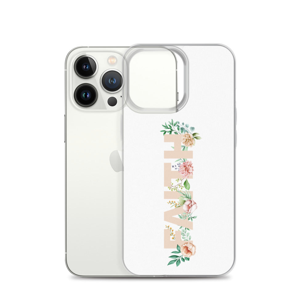 Faith Floral Design - christliche iPhone Handyhülle