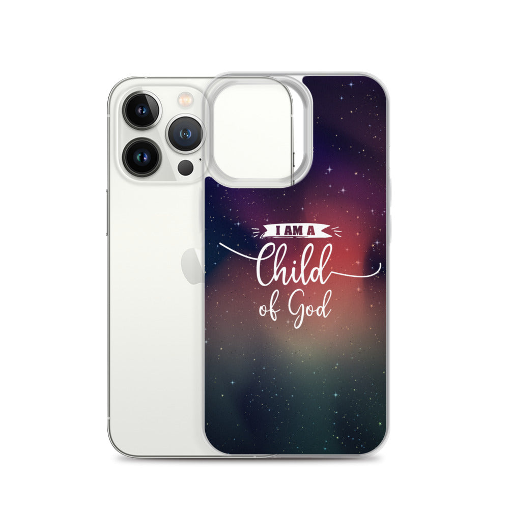 I am a Child of God Universe Design - christliche iPhone Handyhülle