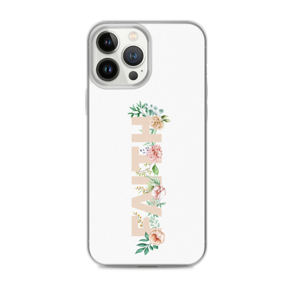 Faith Floral Design - christliche iPhone Handyhülle