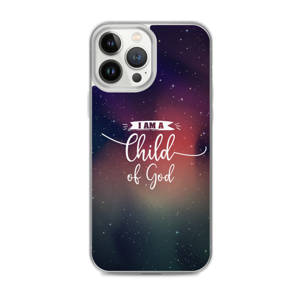I am a Child of God Universe Design - christliche iPhone Handyhülle