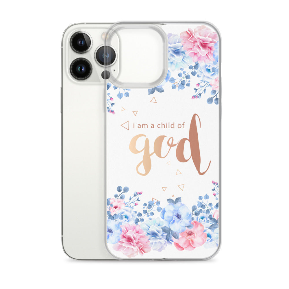 I am a child of god - christliche iPhone Handyhülle