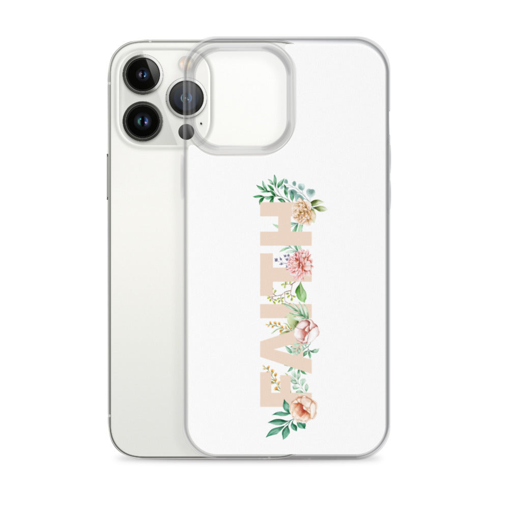 Faith Floral Design - christliche iPhone Handyhülle