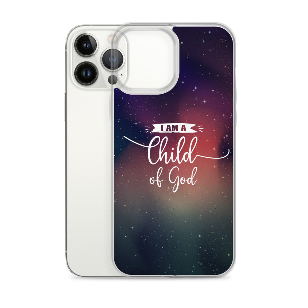 I am a Child of God Universe Design - christliche iPhone Handyhülle