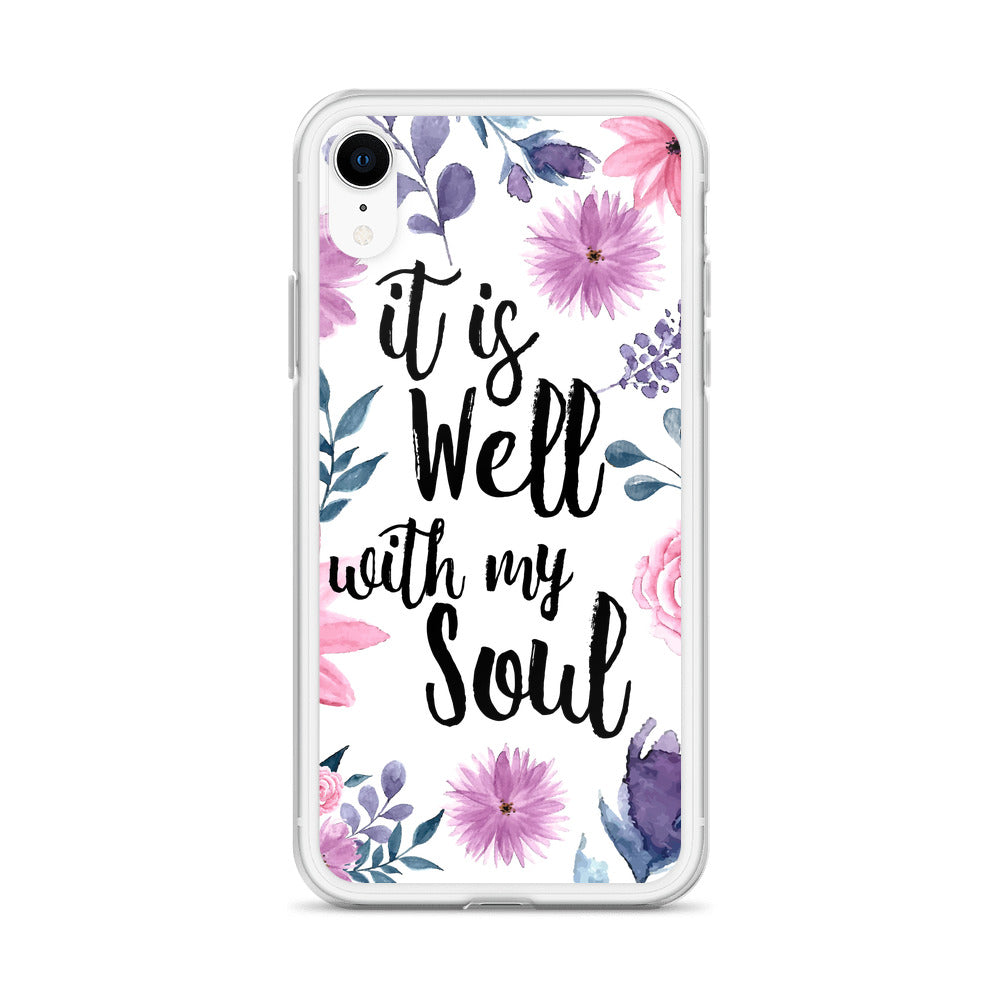 It is well with my Soul iPhone Hülle - gesegnet