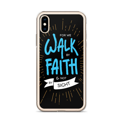 Walk by Faith iPhone Hülle - gesegnet