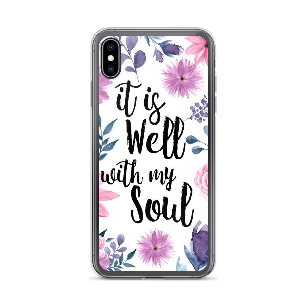 It is well with my Soul iPhone Hülle - gesegnet