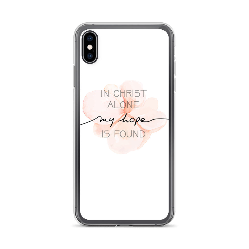 In Christ alone my Hope is found iPhone Hülle - gesegnet