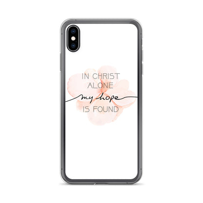 In Christ alone my Hope is found iPhone Hülle - gesegnet