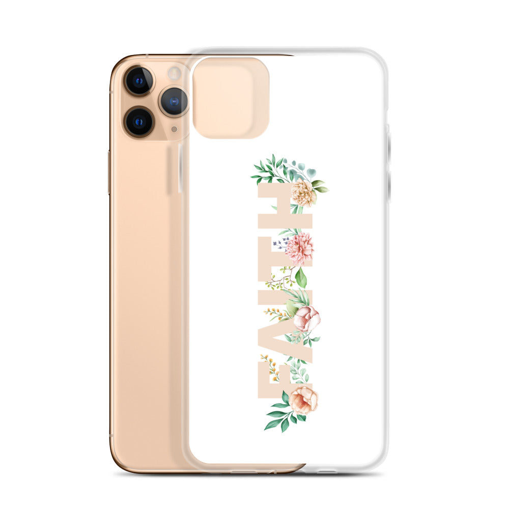 Faith Floral Design iPhone Hülle - gesegnet