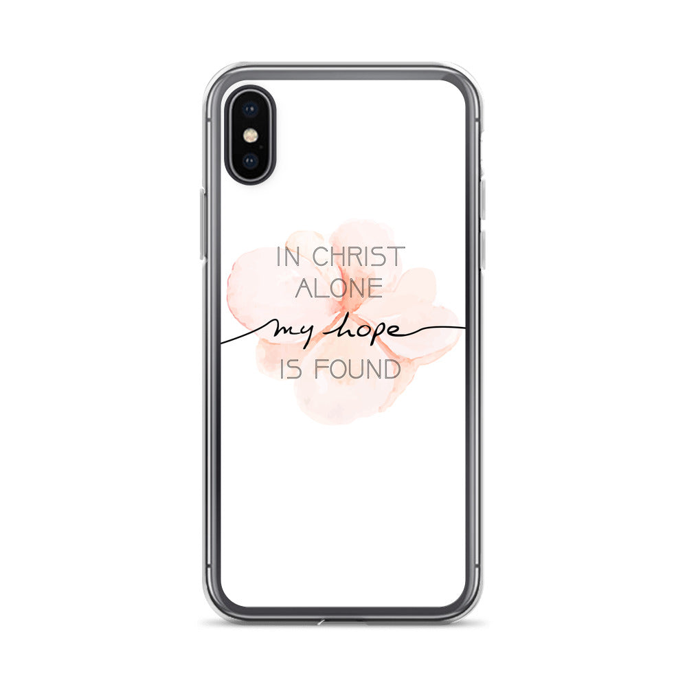 In Christ alone my Hope is found iPhone Hülle - gesegnet