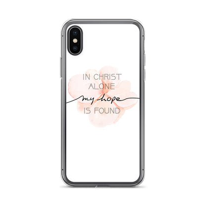 In Christ alone my Hope is found iPhone Hülle - gesegnet