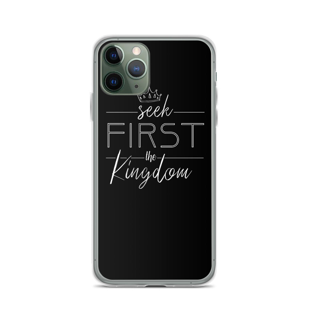 Seek first the kingdom iPhone Hülle - gesegnet