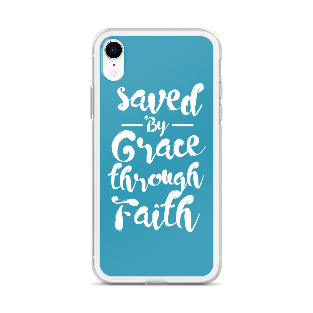 Saved by Grace iPhone Hülle - gesegnet