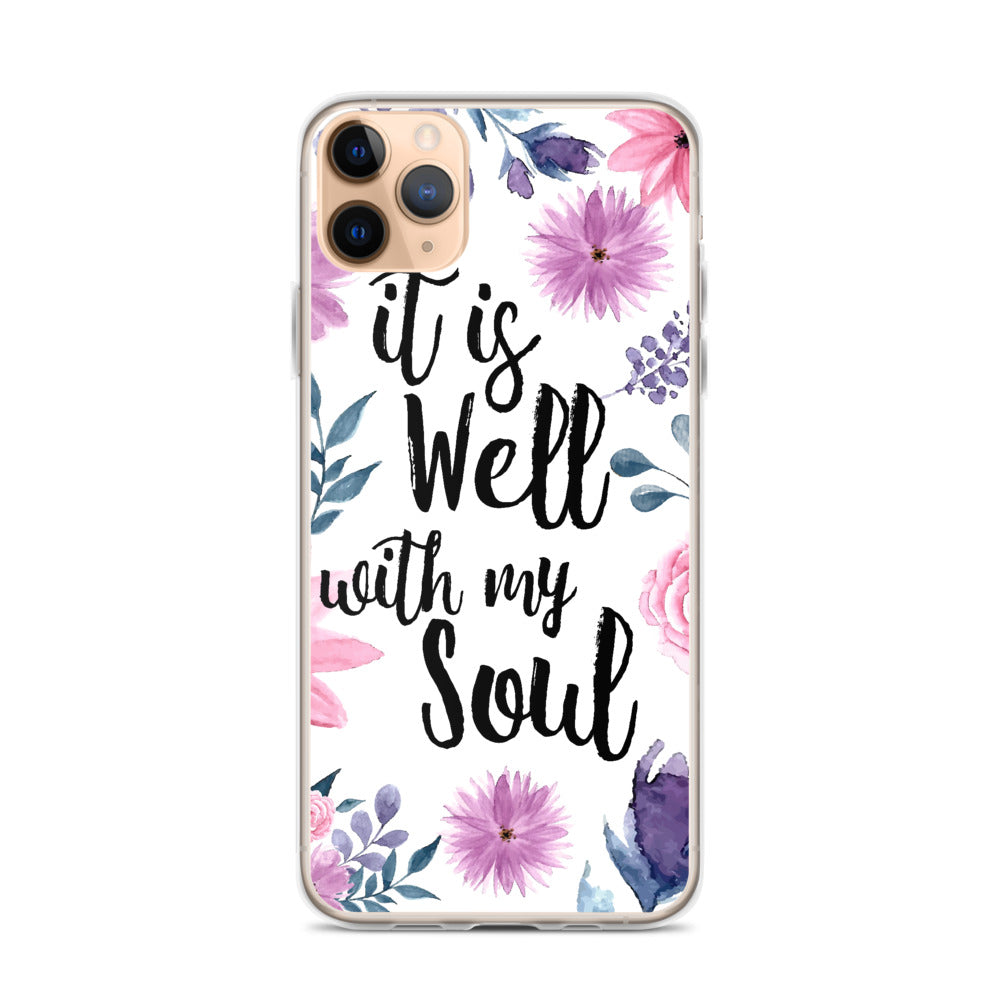 It is well with my Soul iPhone Hülle - gesegnet