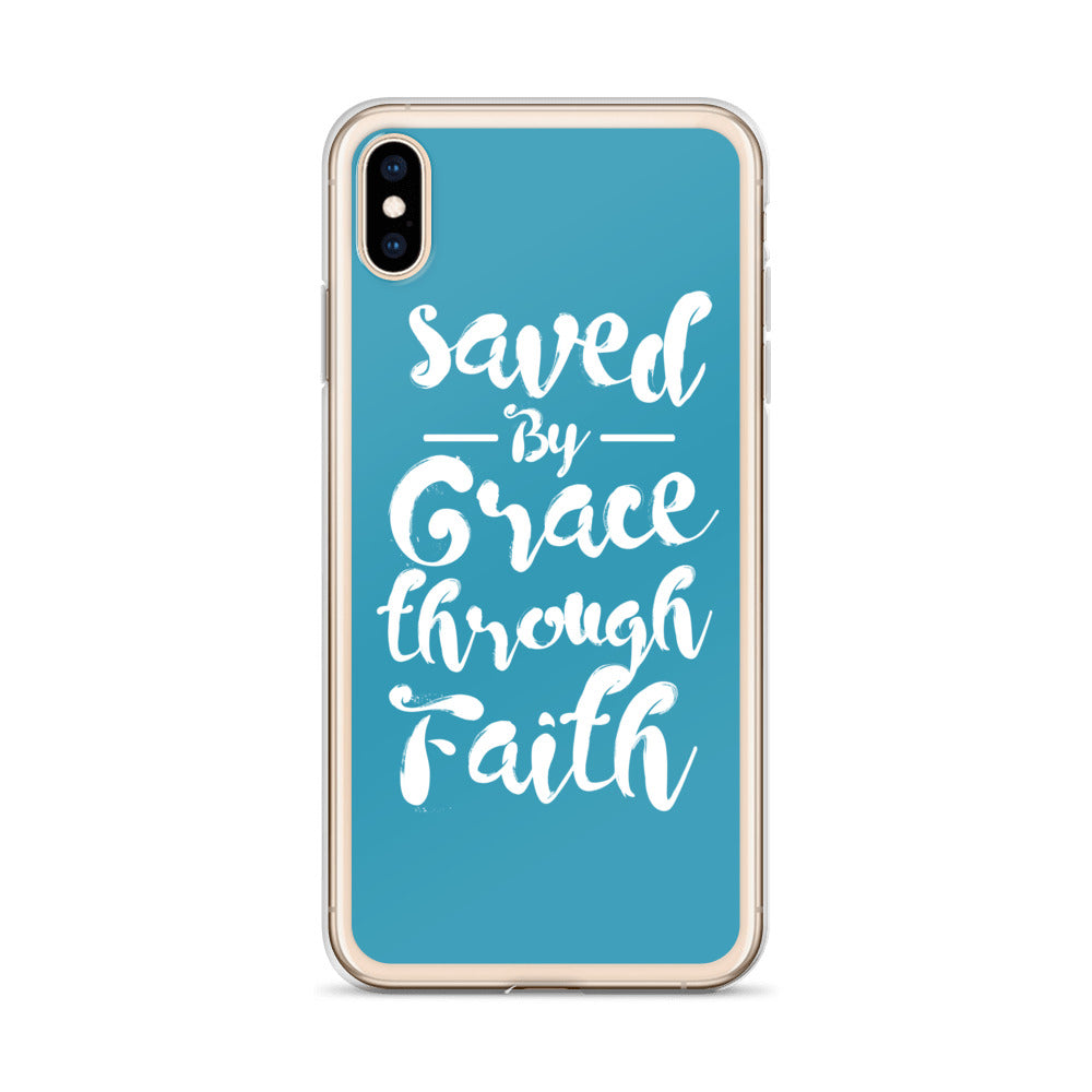Saved by Grace iPhone Hülle - gesegnet