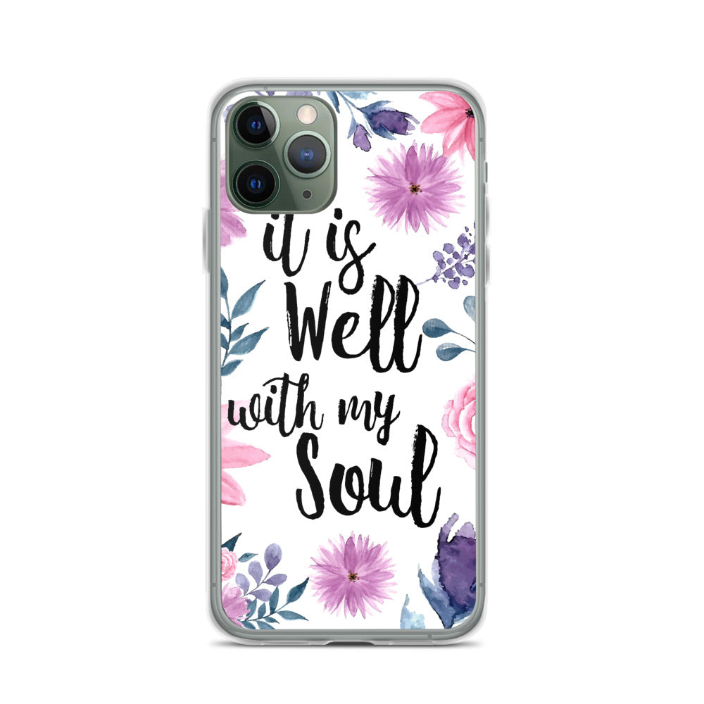 It is well with my Soul iPhone Hülle - gesegnet