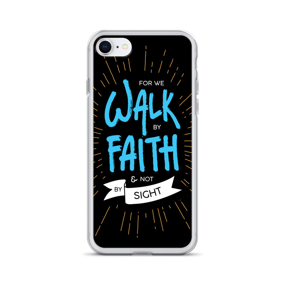 Walk by Faith iPhone Hülle - gesegnet