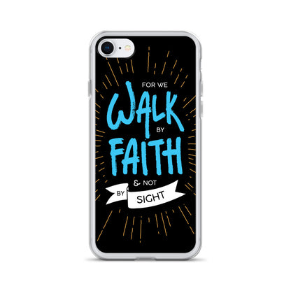 Walk by Faith iPhone Hülle - gesegnet