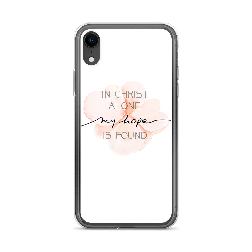 In Christ alone my Hope is found iPhone Hülle - gesegnet