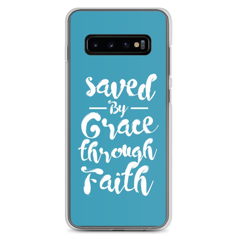 Saved by Grace Samsung Hülle - gesegnet
