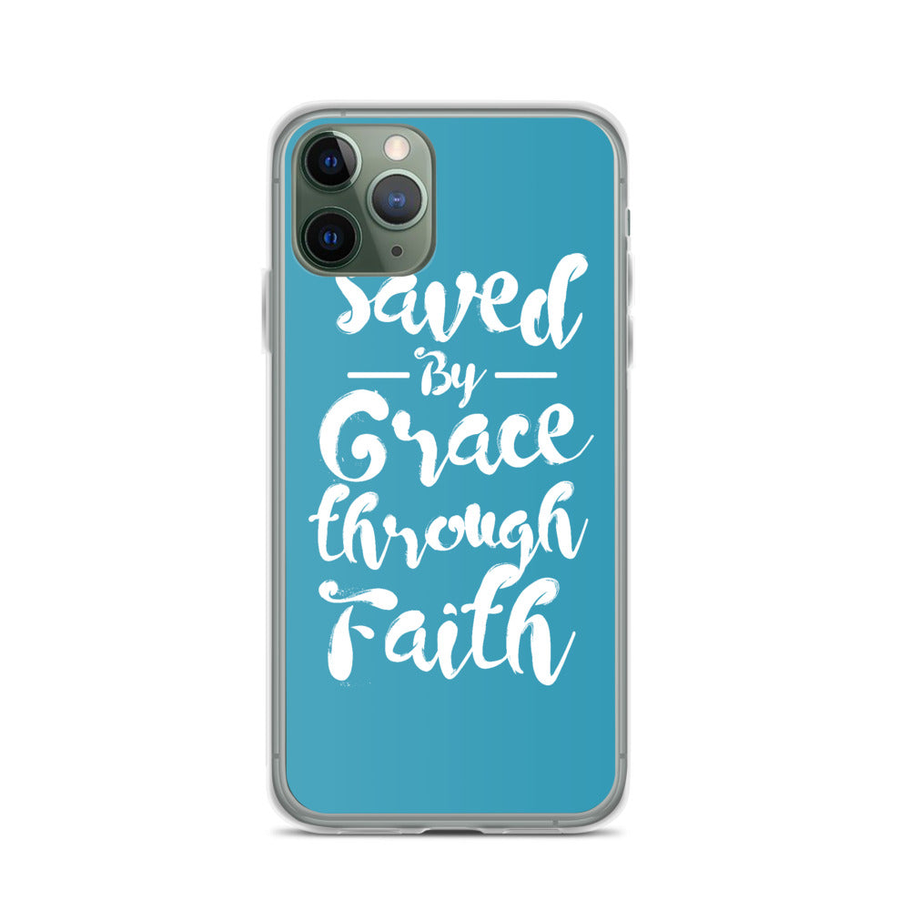 Saved by Grace iPhone Hülle - gesegnet