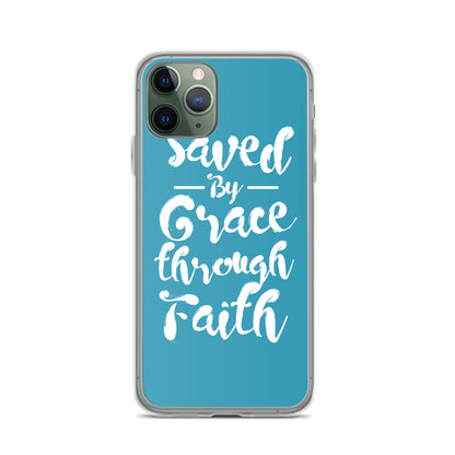 Saved by Grace iPhone Hülle - gesegnet