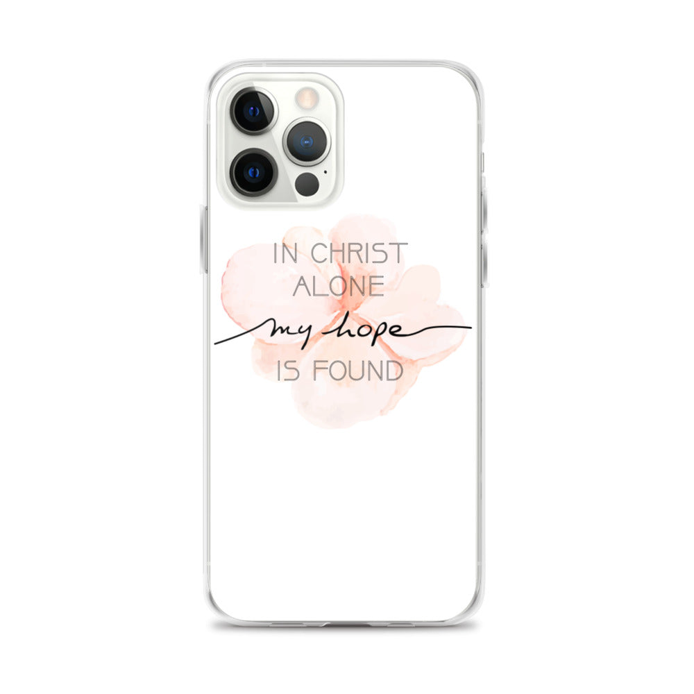 In Christ alone my Hope is found iPhone Hülle - gesegnet