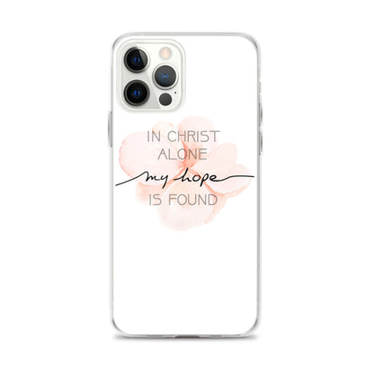 In Christ alone my Hope is found iPhone Hülle - gesegnet