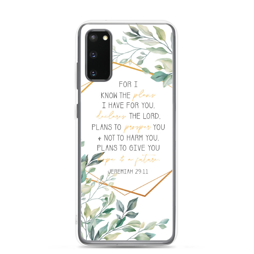 Jeremiah 29:11 Samsung Handyhülle - gesegnet