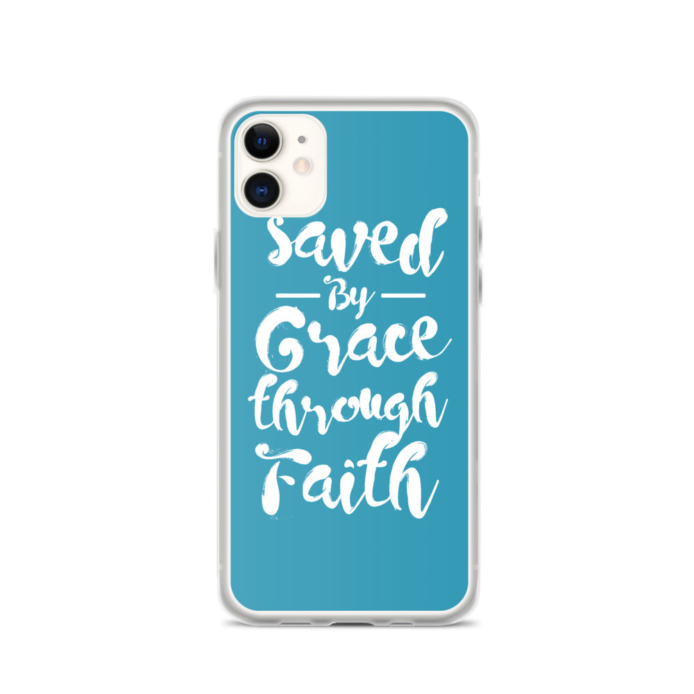 Saved by Grace iPhone Hülle - gesegnet