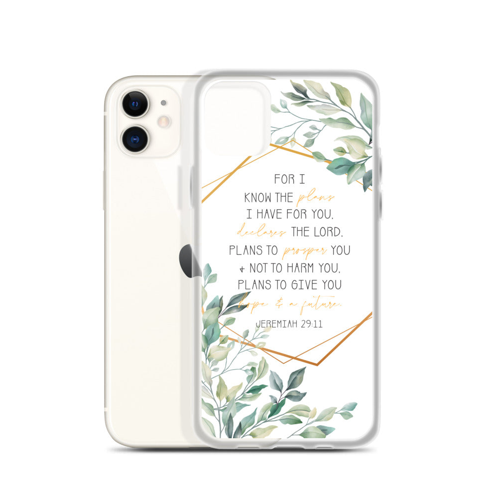 Jeremiah 29:11 iPhone Hülle - gesegnet