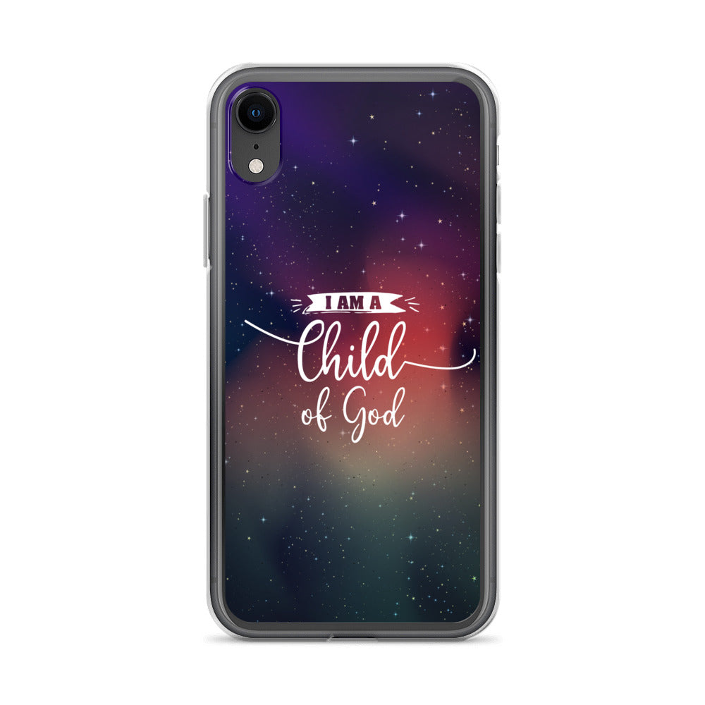 I am a Child of God Universe Design iPhone Hülle - gesegnet