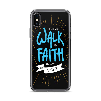 Walk by Faith iPhone Hülle - gesegnet