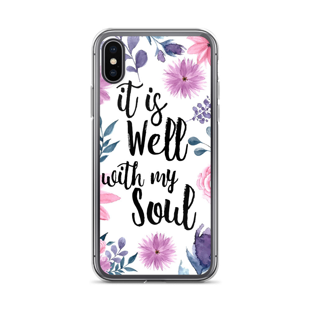 It is well with my Soul iPhone Hülle - gesegnet